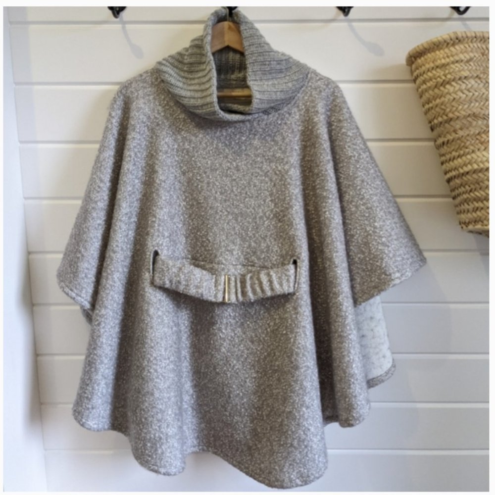 Bodybag by Jude Saint Paul Wool Boucle Cape